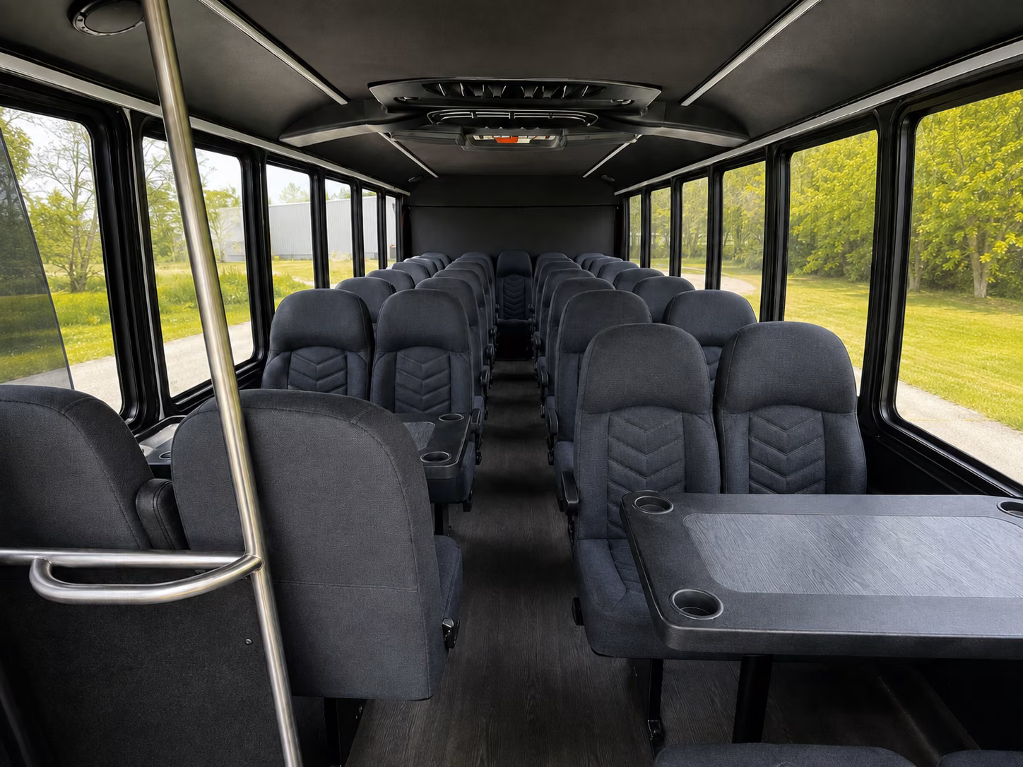 brooklyn park 20 passenger minibus interior