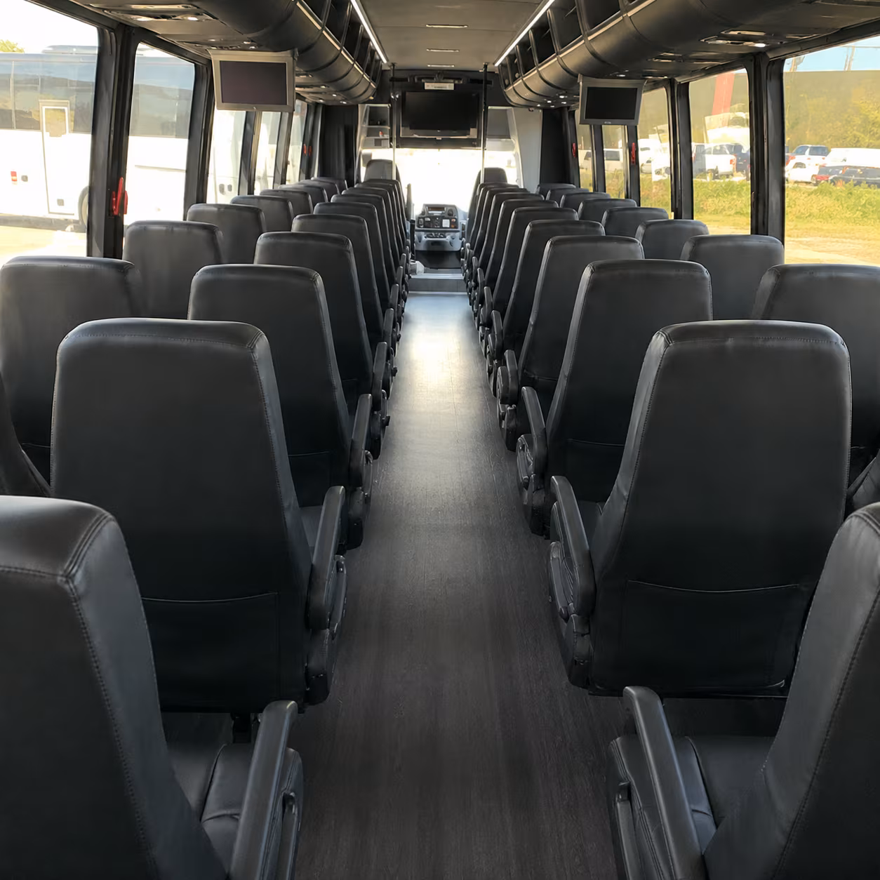 brooklyn park 25 passenger minibus interior