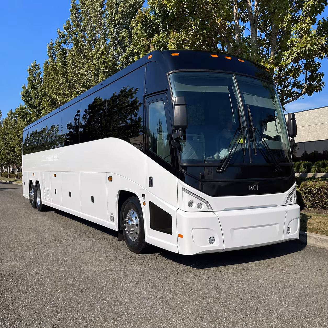 brooklyn park 50 passenger charter bus