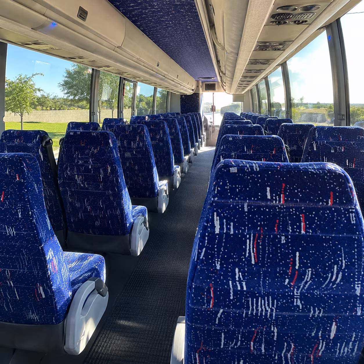 brooklyn park charter bus interior