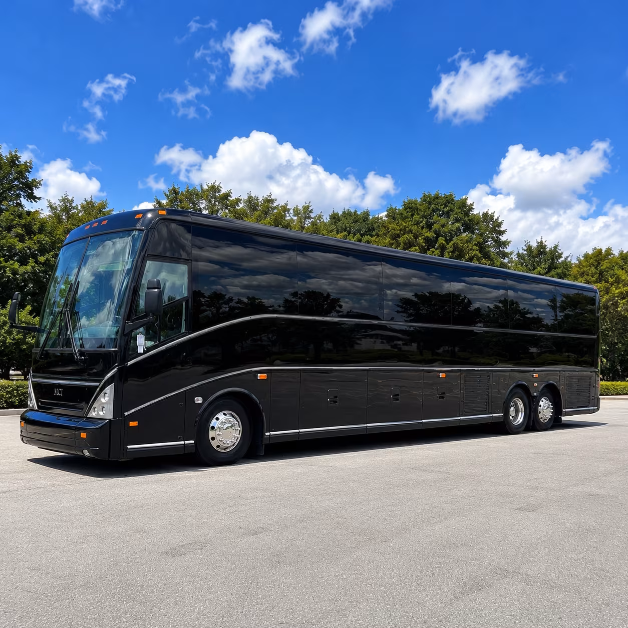 brooklyn park long distance charter bus rental