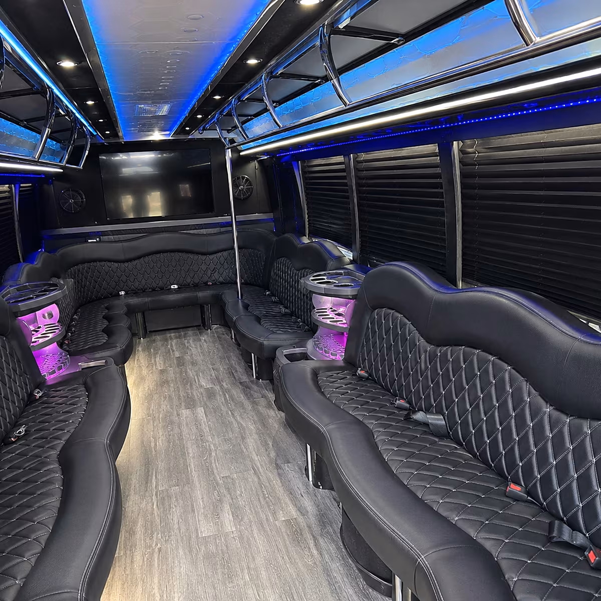 brooklyn park party bus inside
