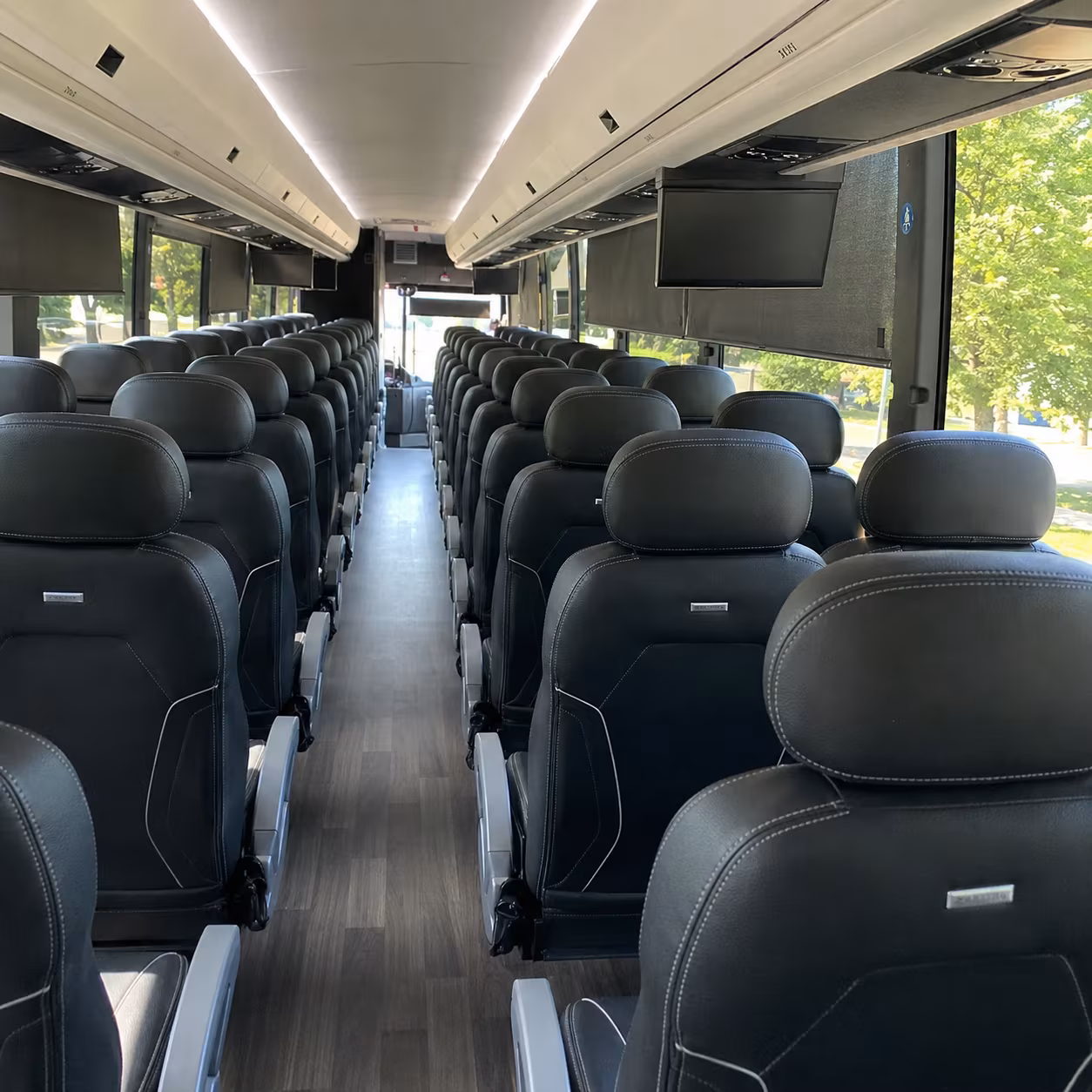 brooklyn park private event charter bus rental
