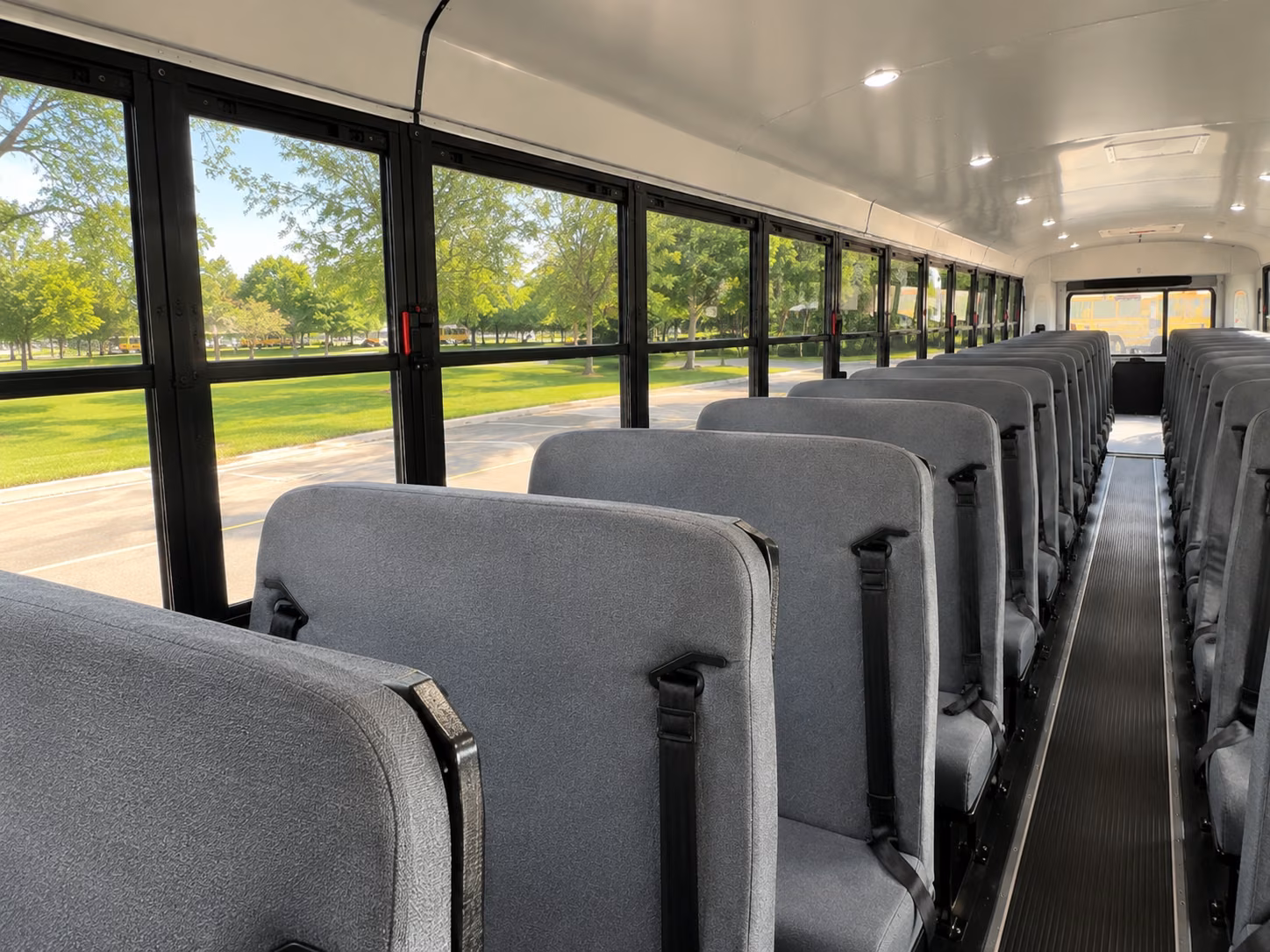 brooklyn park school bus interior