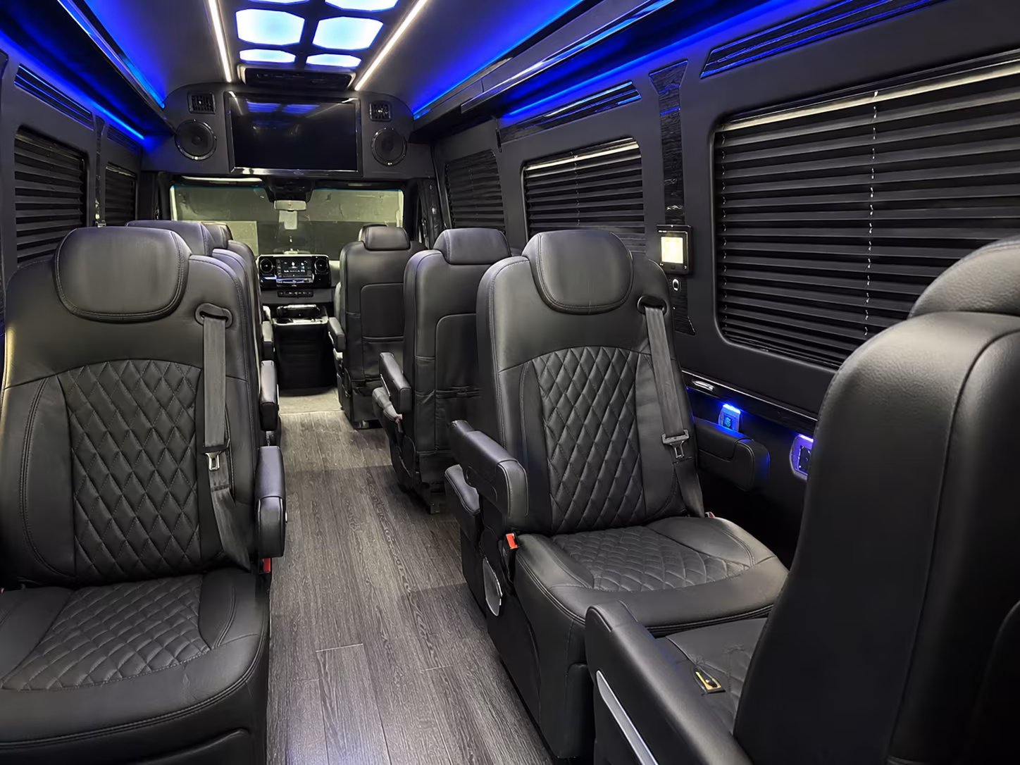 brooklyn park sprinter van with driver interior