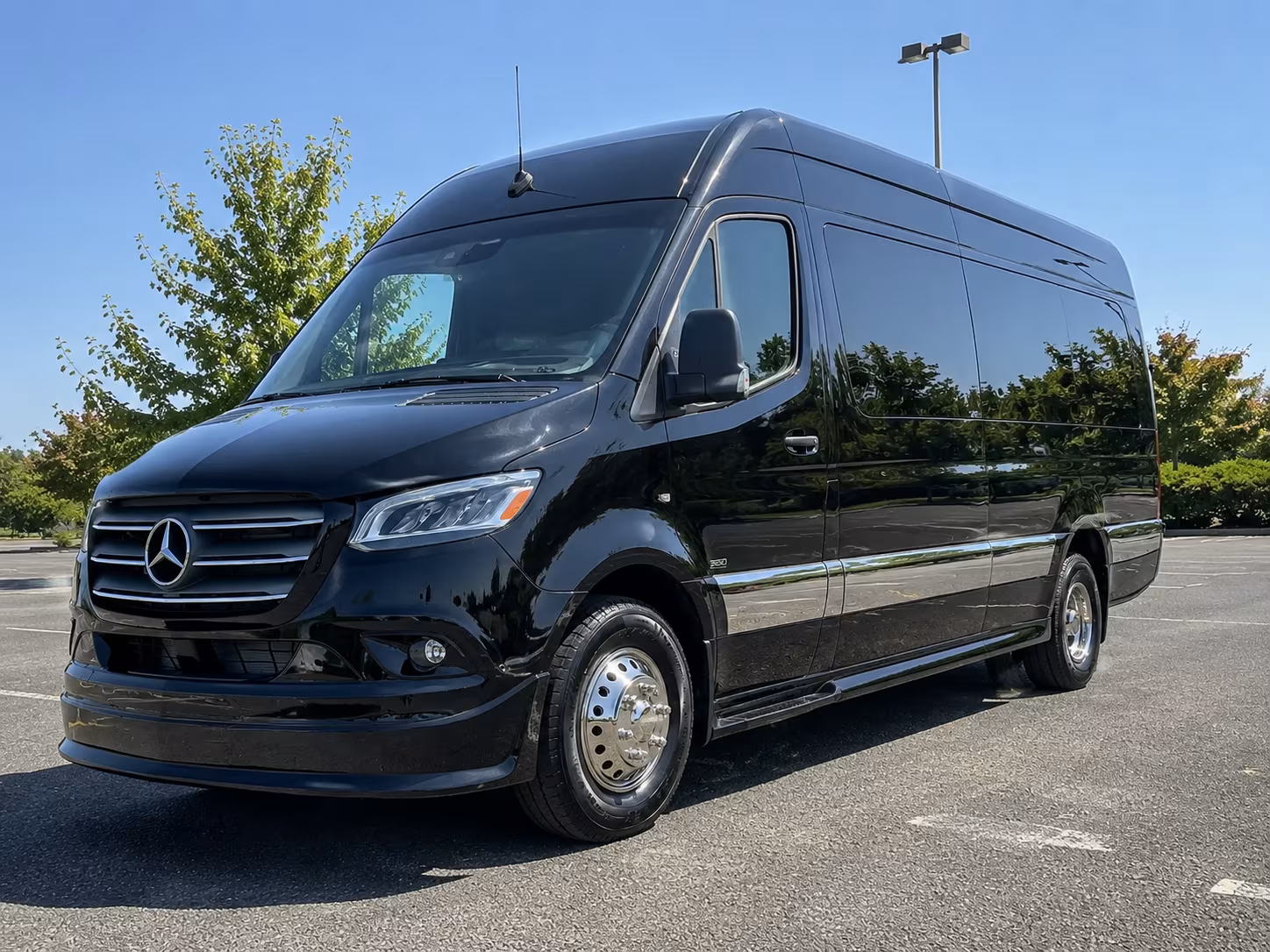 brooklyn park sprinter van with driver