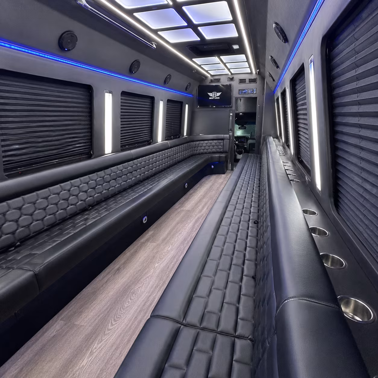 brooklyn park wedding party bus rental