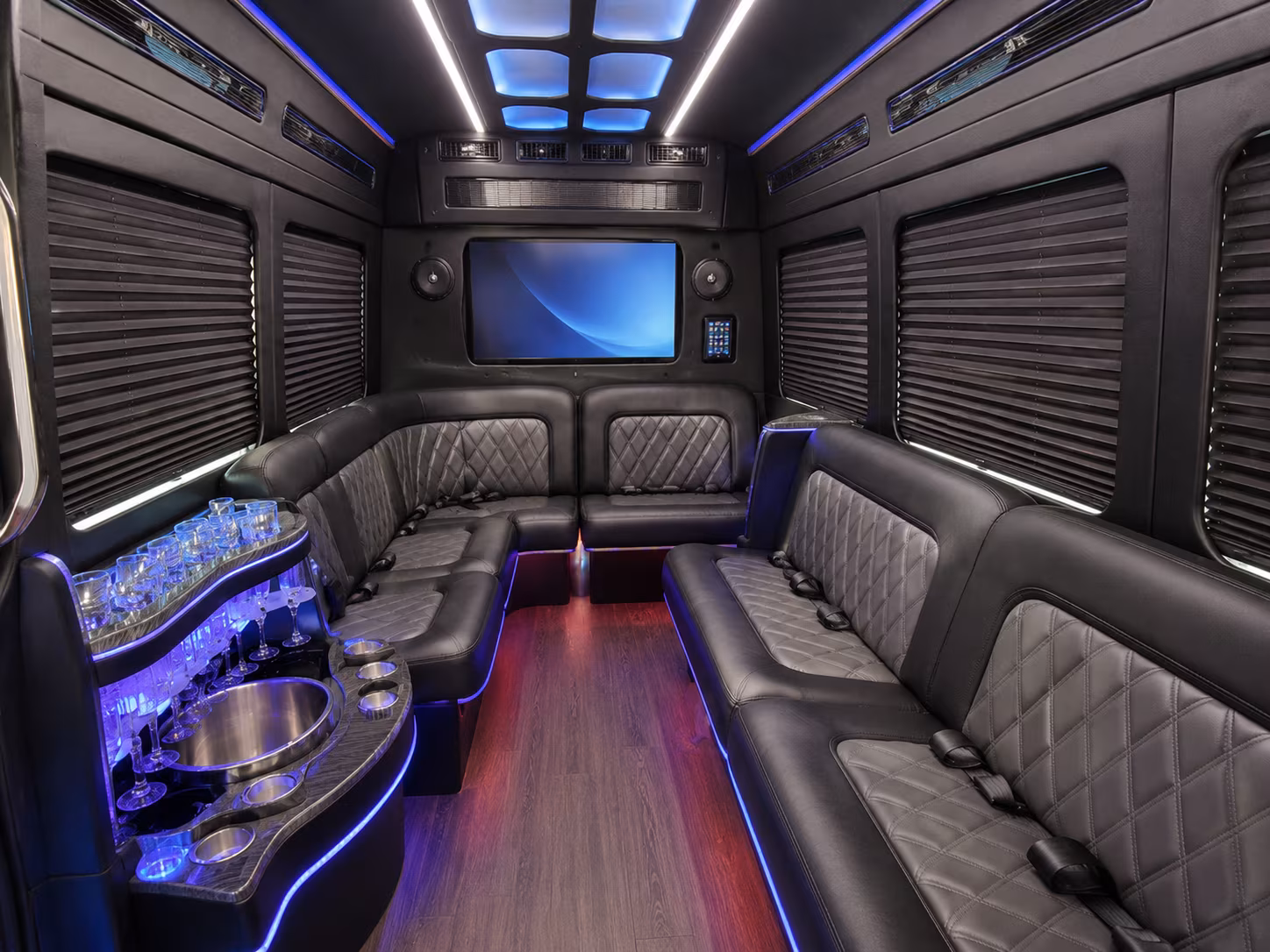 sprinter vans for small group convention transfers in brooklyn park